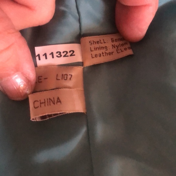 Scully leather western coat p2986 - Picture 8 of 8